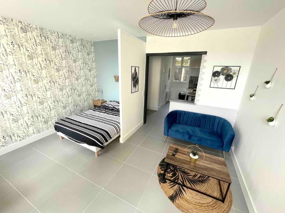 르아브르 Charmant Studio Proche Plage 아파트 외부 사진