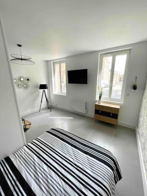르아브르 Charmant Studio Proche Plage 아파트 외부 사진