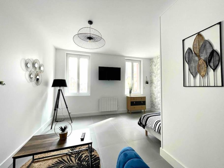 르아브르 Charmant Studio Proche Plage 아파트 외부 사진